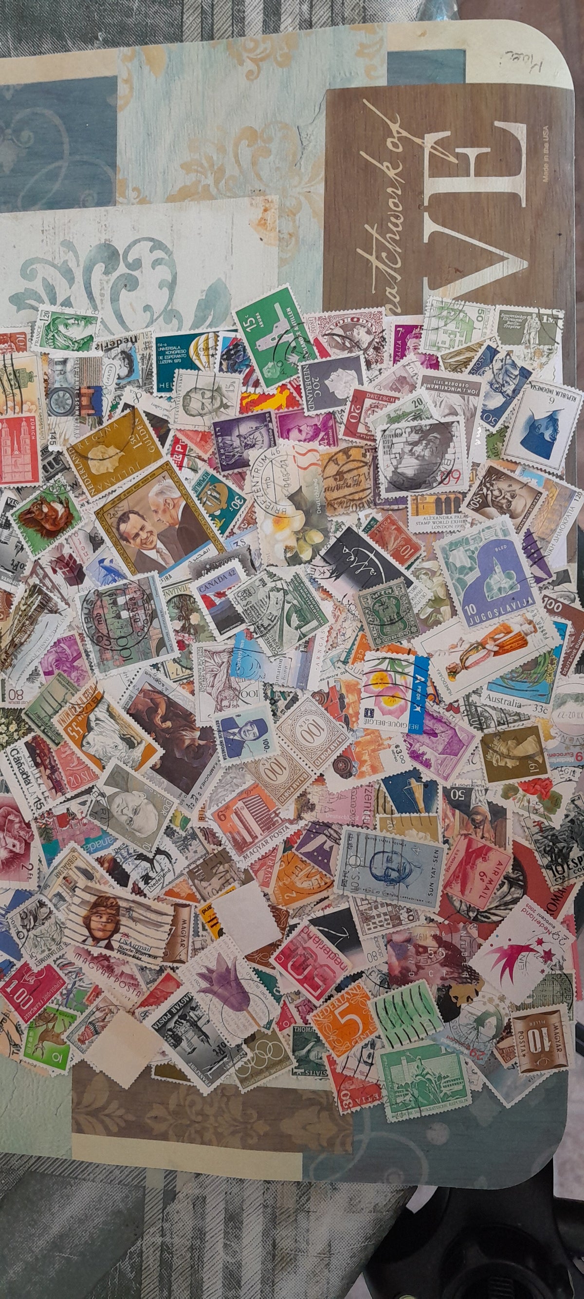 2000+ Different Worldwide Stamps | Large Used Off-Paper Mixed Lot | Philatelic Collection