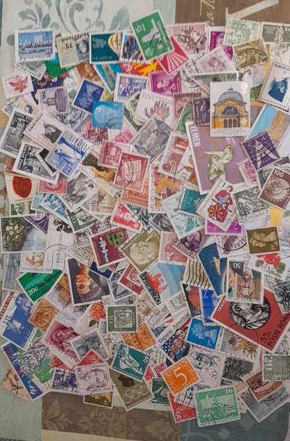 2000+ Different Worldwide Stamps | Large Used Off-Paper Mixed Lot | Philatelic Collection