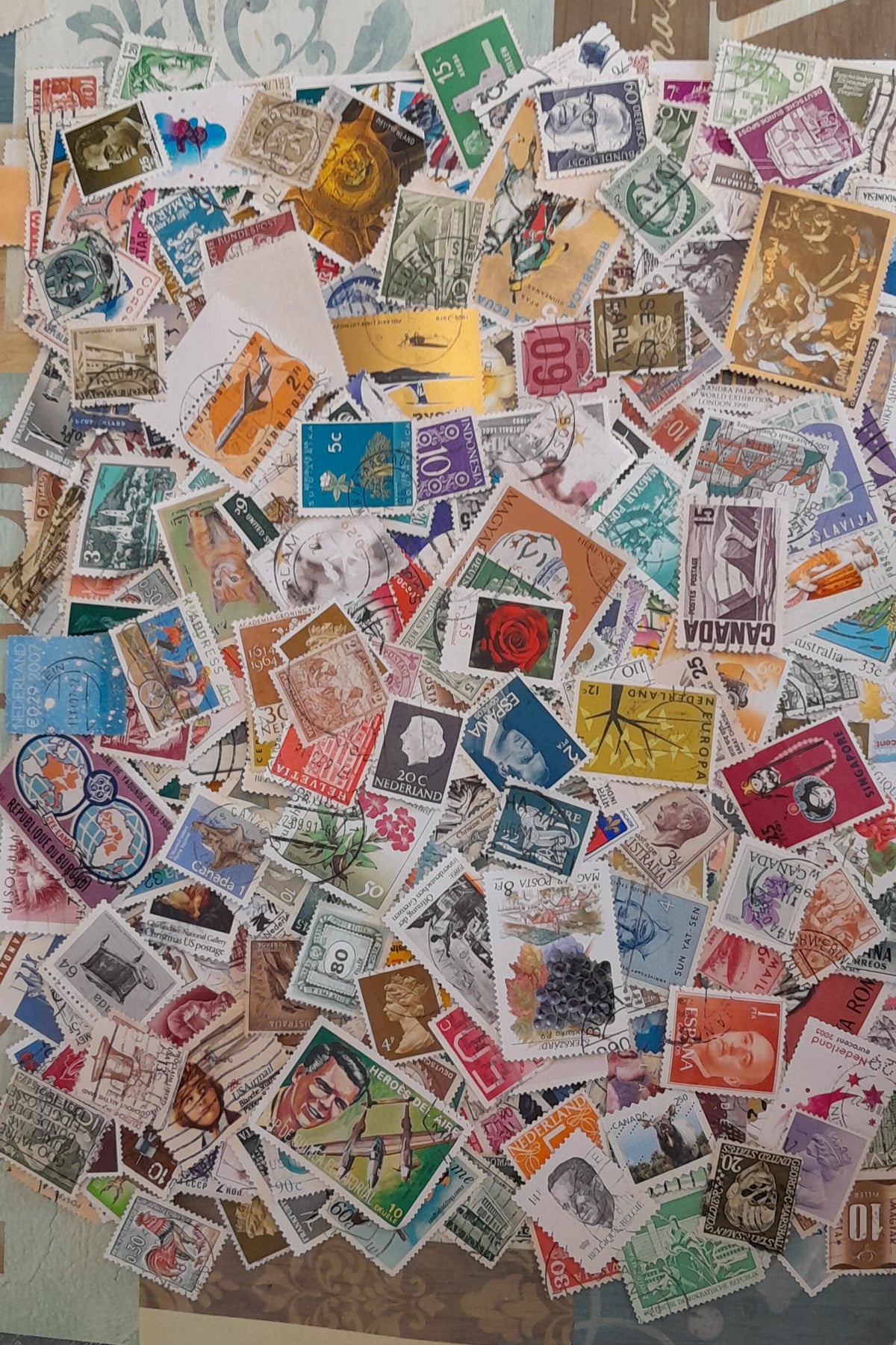 2000+ Different Worldwide Stamps | Large Used Off-Paper Mixed Lot | Philatelic Collection