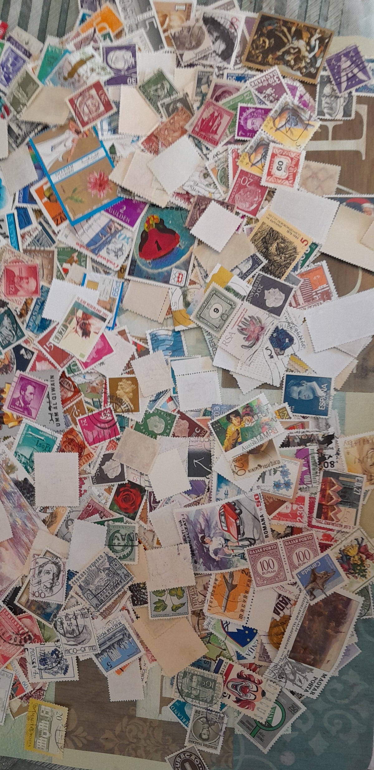2000+ Different Worldwide Stamps | Large Used Off-Paper Mixed Lot | Philatelic Collection